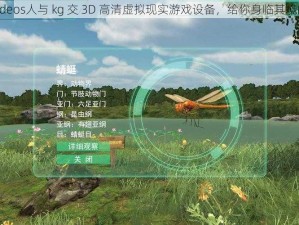 牧场videos人与 kg 交 3D 高清虚拟现实游戏设备，给你身临其境的体验