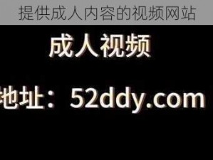 提供成人内容的视频网站