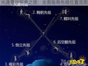 光遇霞谷探索之旅：全面指南先祖位置览图