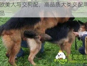 欧美人与交狗配，高品质犬类交配用品