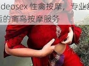 videosex 性禽按摩，专业舒适的禽鸟按摩服务