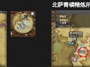 《揭秘《ff14》游戏中的陈旧的毒蜥蜴革地图挖掘之旅：位置详解与攻略指南》