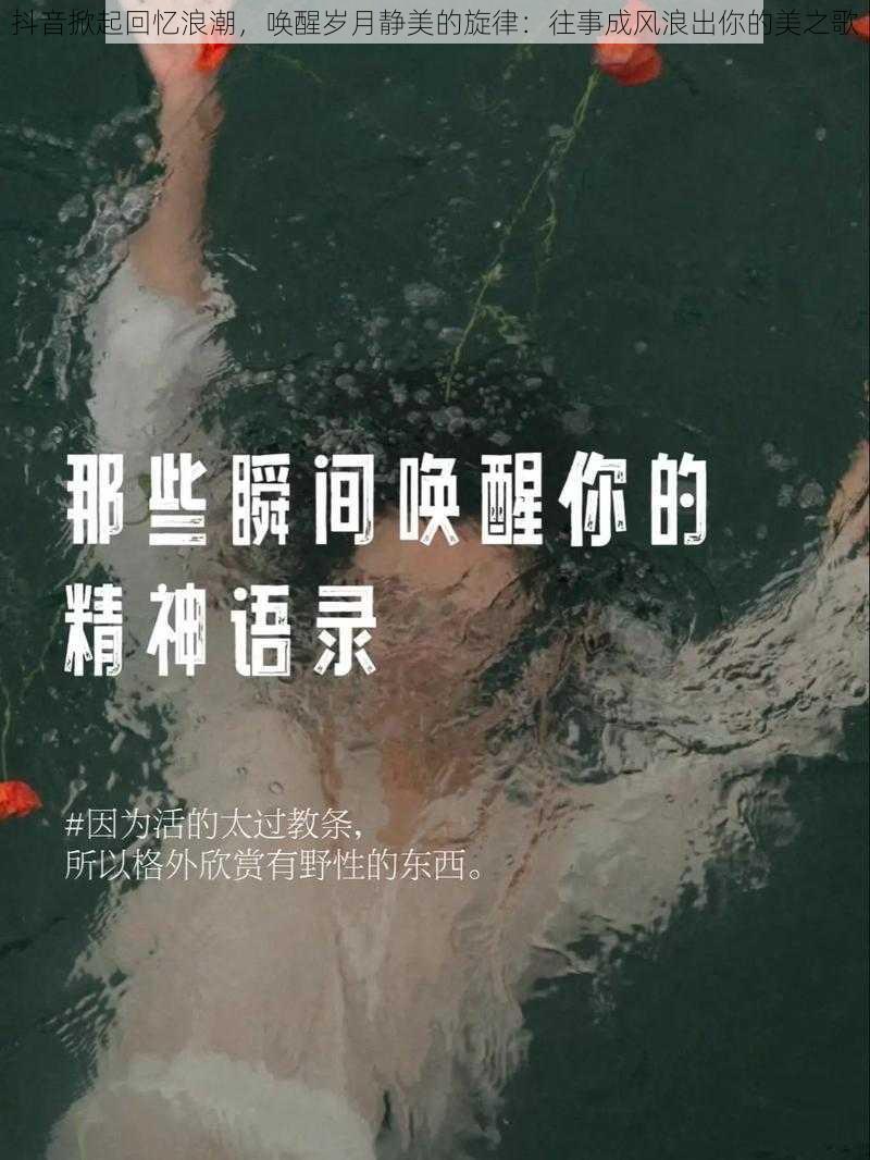 抖音掀起回忆浪潮，唤醒岁月静美的旋律：往事成风浪出你的美之歌