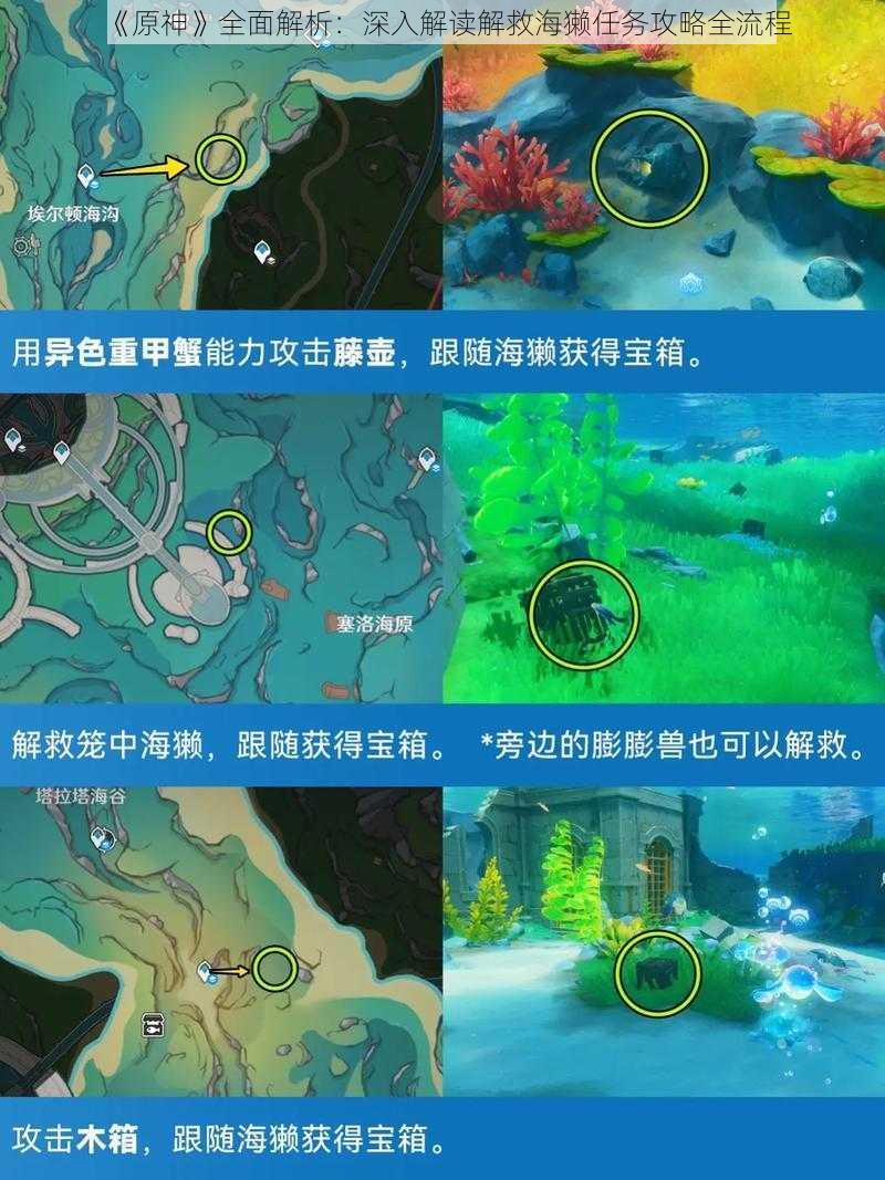 《原神》全面解析：深入解读解救海獭任务攻略全流程