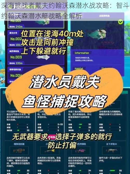 深海挑战者戴夫约翰沃森潜水战攻略：智斗约翰沃森潜水艇战略全解析