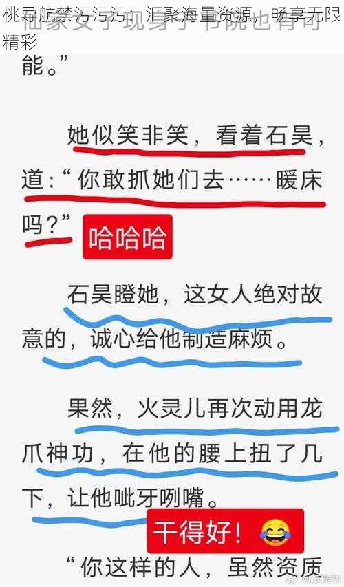 桃导航禁污污污：汇聚海量资源，畅享无限精彩