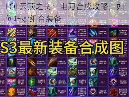 LOL云顶之奕：电刀合成攻略，如何巧妙组合装备