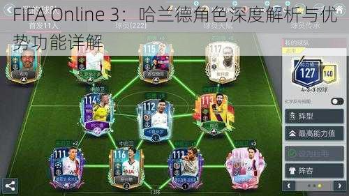 FIFA Online 3：哈兰德角色深度解析与优势功能详解