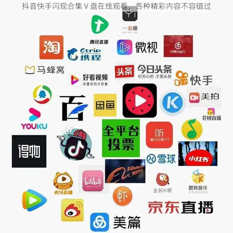 抖音快手闪现合集 V 盘在线观看，各种精彩内容不容错过